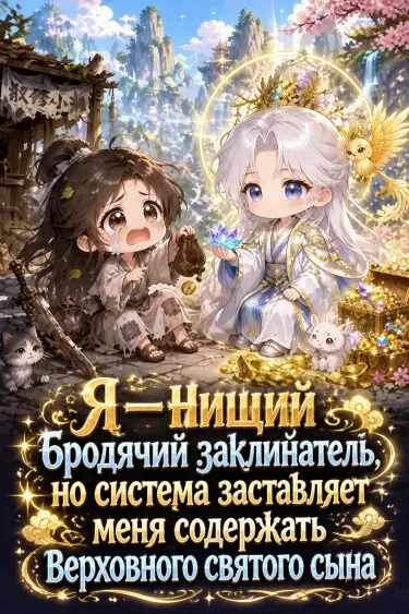 Я — нищий бродячий заклинатель, но система заставляет меня содержать верховного святого сына