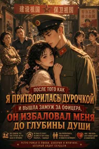 После того как я притворилась дурочкой и вышла замуж за офицера, он избаловал меня до глубины души