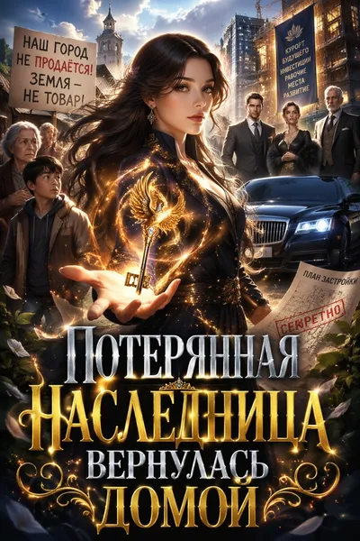 Потерянная наследница вернулась домой - обложка