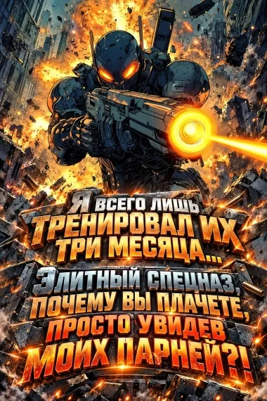 Я всего лишь тренировал их три месяца... Элитный спецназ, почему вы плачете, просто увидев моих парней?!