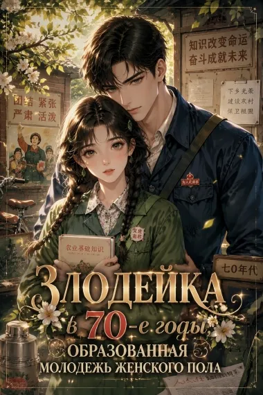 Злодейка в 70-е годы, образованная молодежь женского пола - обложка