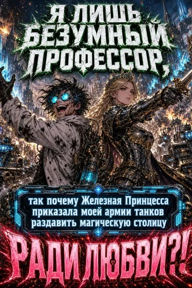 Я лишь безумный профессор, так почему Железная Принцесса приказала моей армии танков раздавить магическую столицу ради любви?!