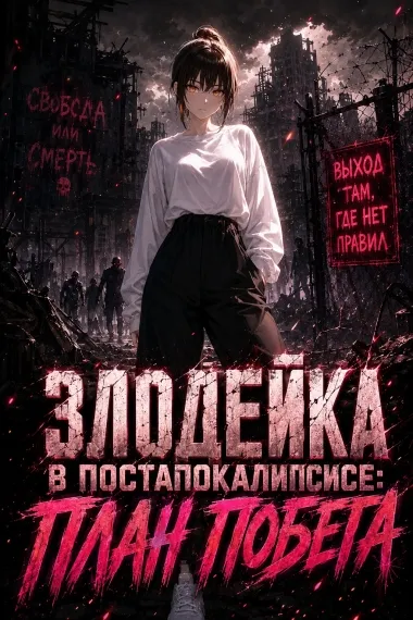 Злодейка в постапокалипсисе: План побега - обложка