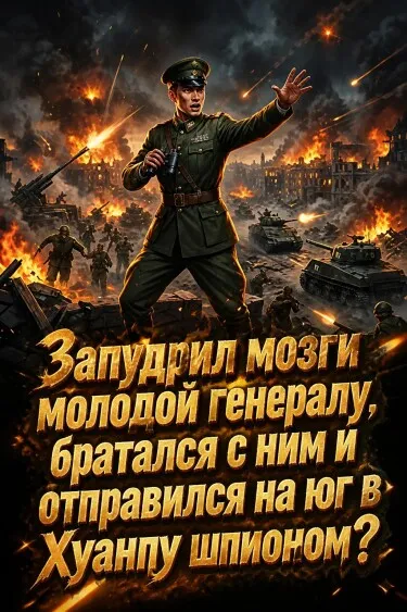 Запудрил мозги молодой генералу, братался с ним и отправился на юг в Хуанпу шпионом? - обложка
