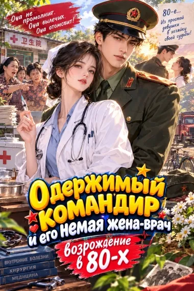 Одержимый командир и его немая жена-врач: возрождение в 80-х - обложка
