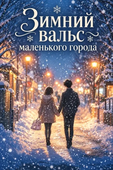 Зимний вальс маленького города - обложка