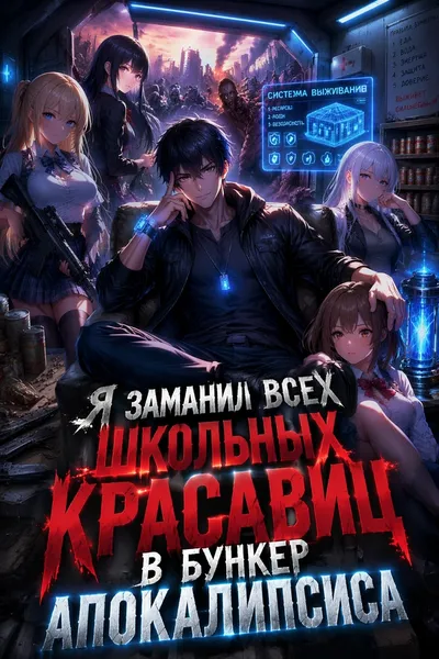 Я заманил всех школьных красавиц в бункер апокалипсиса - обложка