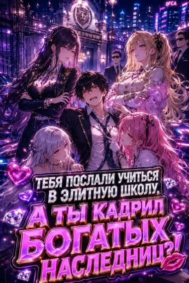 Тебя послали учиться в элитную школу, а ты кадрил богатых наследниц?! - обложка