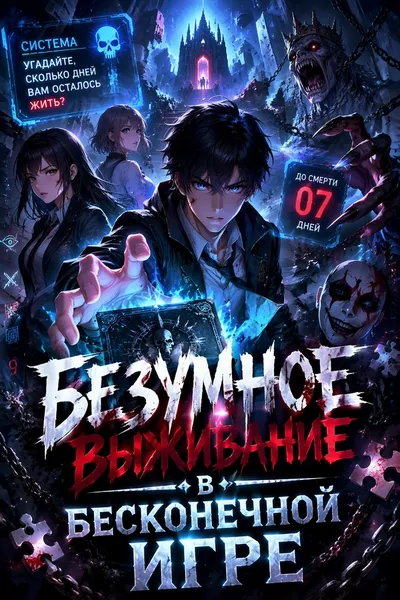 Безумное выживание в бесконечной игре - обложка
