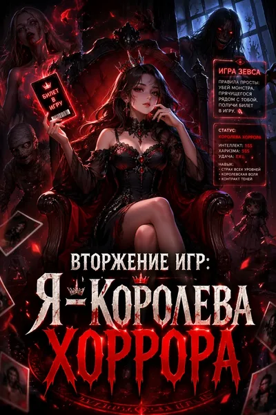 Вторжение игр: Я — королева хоррора - обложка