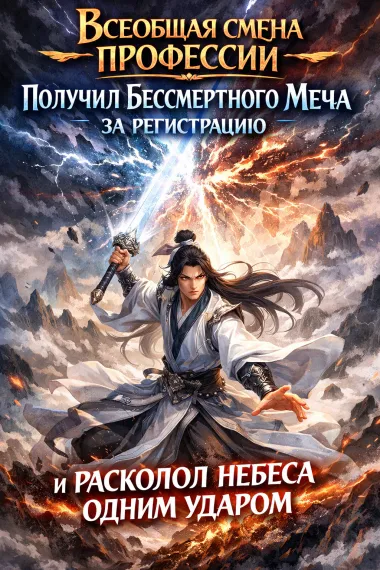Всеобщая смена профессий: Получил Бессмертного Меча за регистрацию - обложка