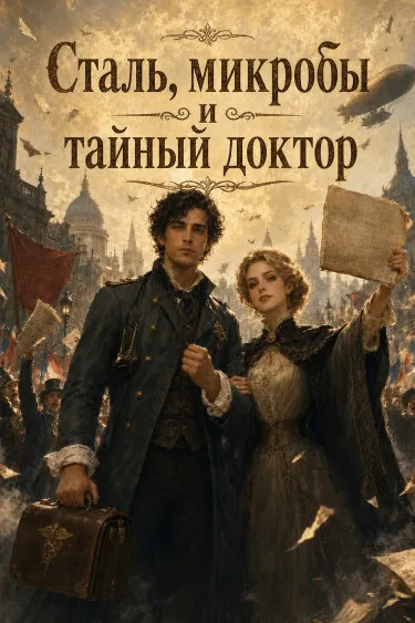 Сталь, микробы и тайный доктор - обложка новеллы