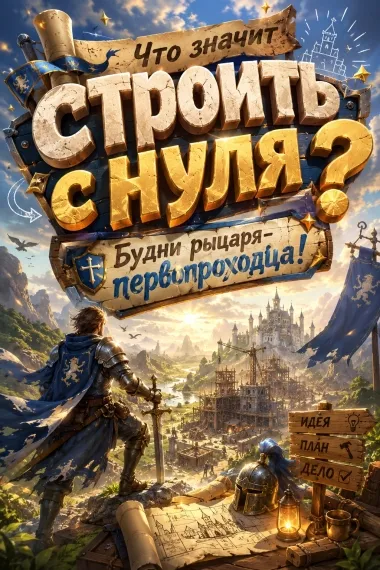 Что значит строить с нуля? Будни рыцаря-первопроходца!