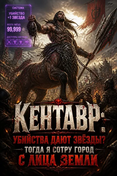 Кентавр: Убийства дают звёзды? Тогда я сотру город с лица земли - обложка