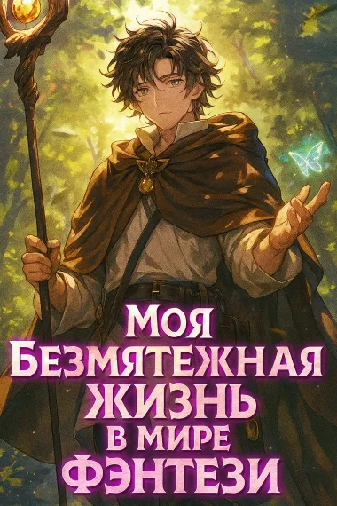 Моя безмятежная жизнь в мире фэнтези - обложка