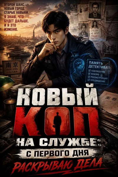 Новый коп на службе: с первого дня раскрываю дела - обложка
