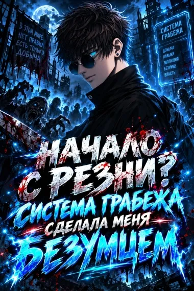 Начало с резни? Система грабежа сделала меня безумцем - обложка