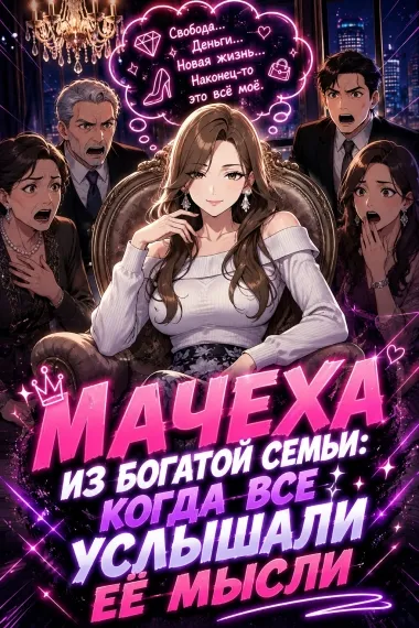 Мачеха из богатой семьи: когда все услышали её мысли - обложка