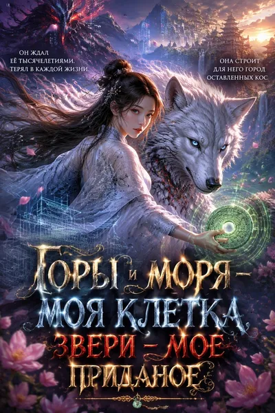 Горы и моря — моя клетка, звери — мое приданое - обложка