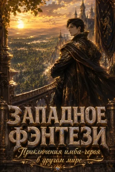 Западное фэнтези: Приключения имба-героя в другом мире - обложка