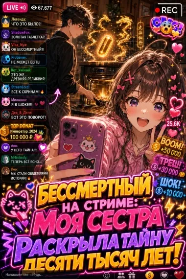 Бессмертный на стриме: Моя сестра раскрыла тайну десяти тысяч лет!