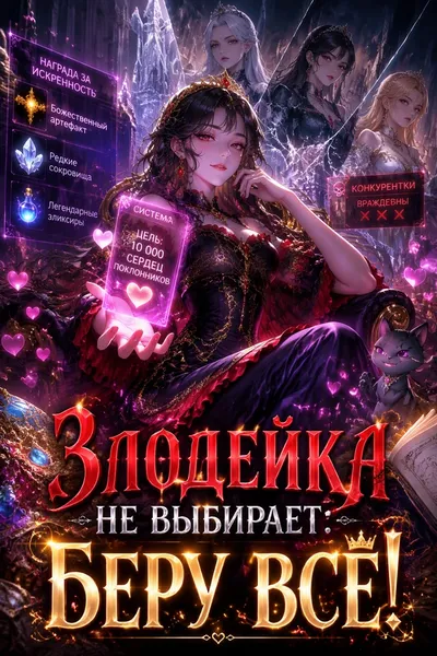 Злодейка не выбирает: беру всё! - обложка