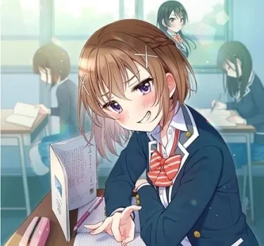 Милая девушка, сидящая рядом со мной пытается флиртовать, чтобы я в неё влюбился, но, похоже, в итоге влюбилась она.