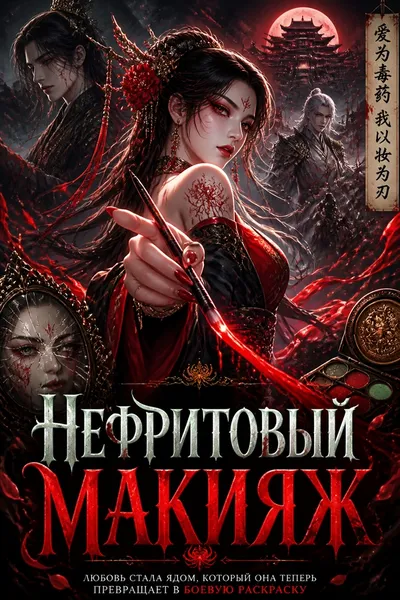 Нефритовый макияж - обложка новеллы