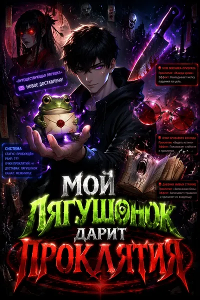 Мой лягушонок дарит проклятия - обложка