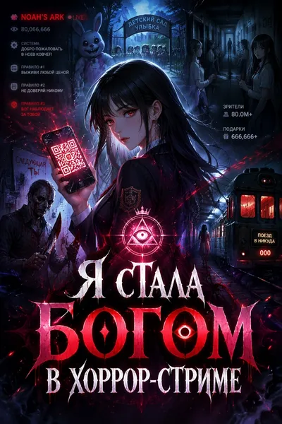 Я стала богом в хоррор-стриме - обложка