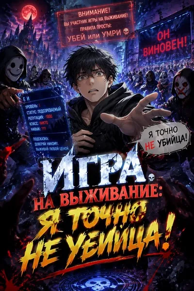Игра на выживание: Я точно не убийца! - обложка