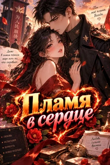 Пламя в сердце - обложка