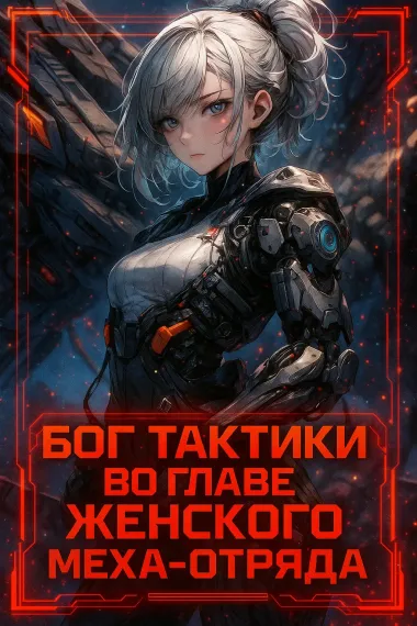 Бог тактики во главе женского меха-отряда - обложка