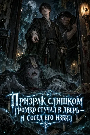 Призрак слишком громко стучал в дверь — и сосед его избил - обложка