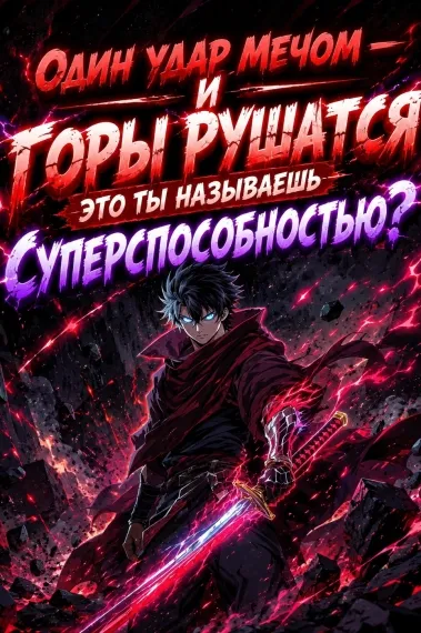 Один удар мечом — и горы рушатся. Это ты называешь суперспособностью? - обложка