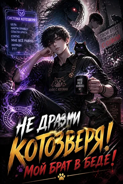Не дразни котозверя! Мой брат в беде!