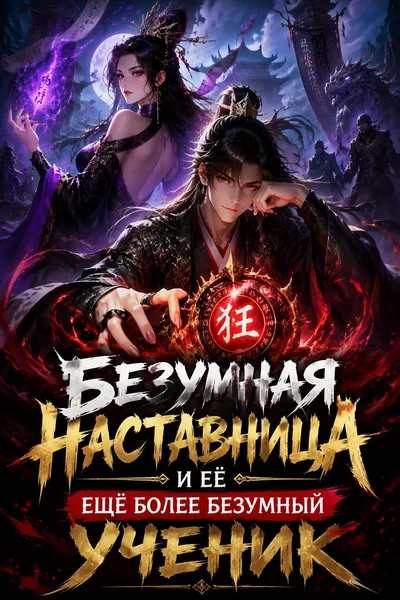 Безумная наставница и её ещё более безумный ученик - обложка