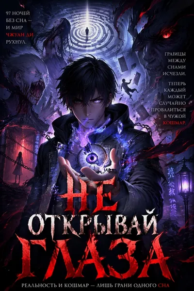 Не открывай глаза - обложка