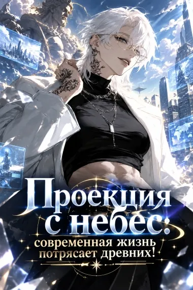 Проекция с небес: современная жизнь потрясает древних! - обложка