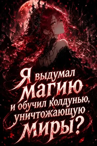 Я выдумал магию и обучил колдунью, уничтожающую миры? - обложка