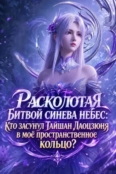 Расколотая битвой синева небес: кто засунул Тайшан Лаоцзюня в моё пространственное кольцо? - обложка