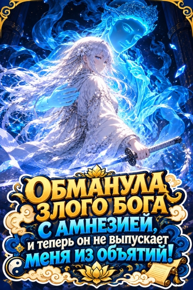 Обманула Злого Бога с амнезией, и теперь он не выпускает меня из объятий! - обложка
