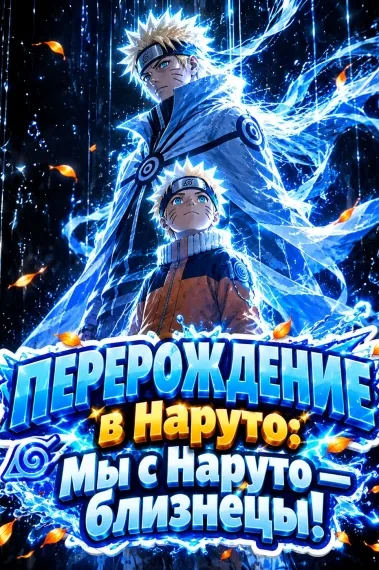 Перерождение в Наруто: Мы с Наруто — близнецы! - обложка