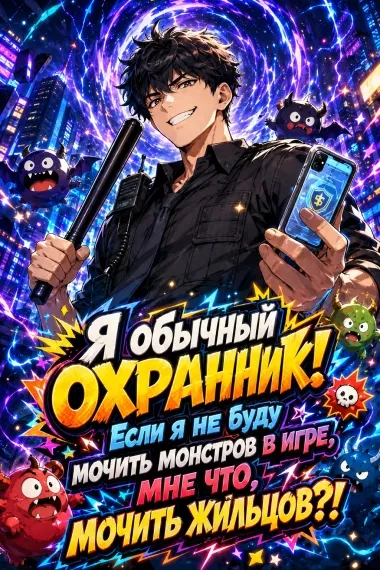 Я обычный охранник! Если я не буду мочить монстров в игре, мне что, мочить жильцов?! - обложка
