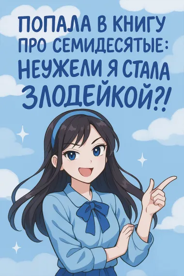 Попала в книгу про семидесятые: Неужели я стала злодейкой?! - обложка
