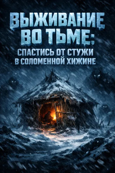 Выживание во тьме: Спастись от стужи в соломенной хижине