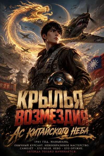 Крылья возмездия: Ас китайского неба - обложка