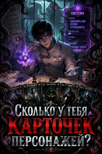 Сколько у тебя карточек персонажей? - обложка