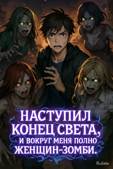 Наступил конец света, и вокруг меня полно женщин-зомби. - обложка