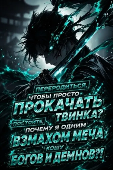 Переродиться, чтобы просто прокачать твинка? Постойте, почему я одним взмахом меча кошу богов и демонов?!